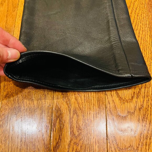 Vintage Agatha Blois Custom Leather Womens Pants Original - Picture 2 of 16